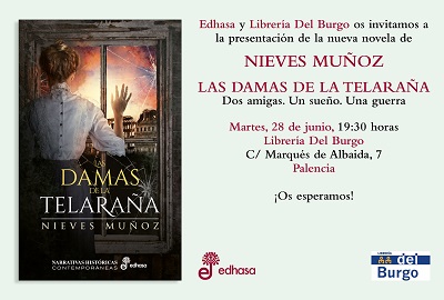 LAS DAMAS DE LA TELARAÑA la nueva novela de Nievez Muñoz